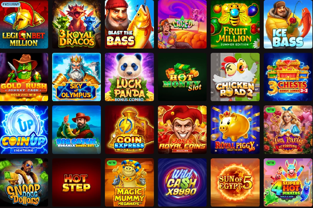 legionbet casino online games